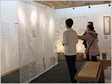 因州和紙 伝統工芸士二人展での展示