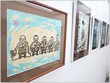 「昔話 ものがたり」展の準備