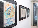 剪画展「便り」最終日