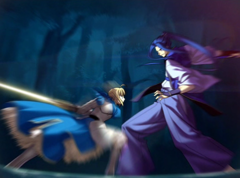 Fate/stay night アサシン 佐々木小次郎 原画 修正 DEEN版 Fate Fate/stay night アサシン 佐々木小次郎 原画 修正 DEEN版 Fate