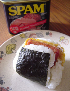 スパムおにぎり