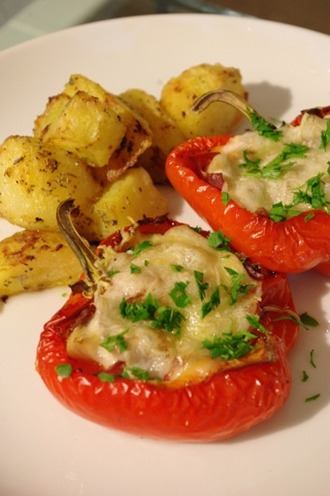2011.11.01 pastourma-stuffed pepper