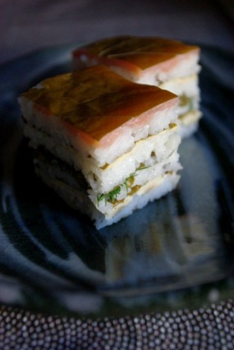 2009.10.09 vine leaf sushi