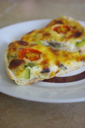2015.06.17 aubergine & courgette tart1