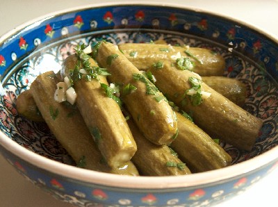 lemon & garlic zucchini