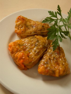 ズッキーニの花 ギリシャのごはん