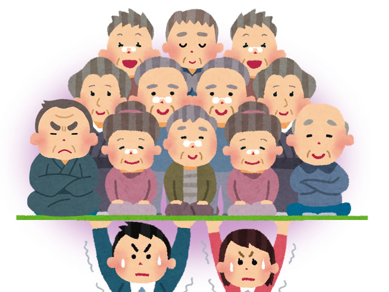 【悲報】社会保障費、70兆円増える(2040年度)・・・どうすんだよこれ