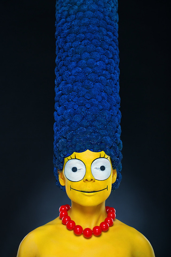 real-life-marge-simpson-makeup-1