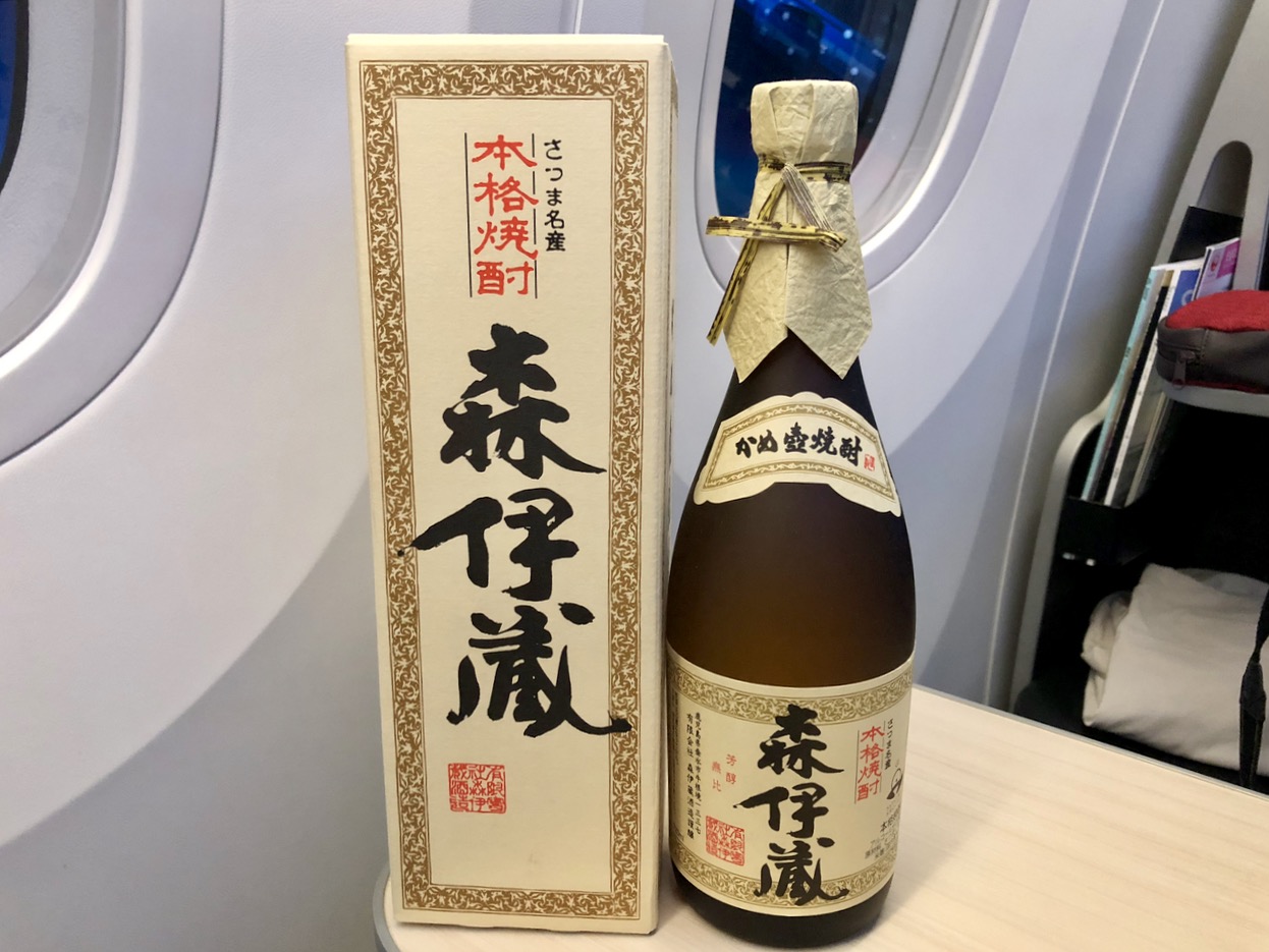 JAL機内販売で森伊蔵ゲット！ : 会社員の海外１人旅
