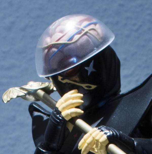 キカイダーのフィギュア　ポーズ関節自由 キカイダー 1/6 ソフビ ボークス 展示中 in Museum of