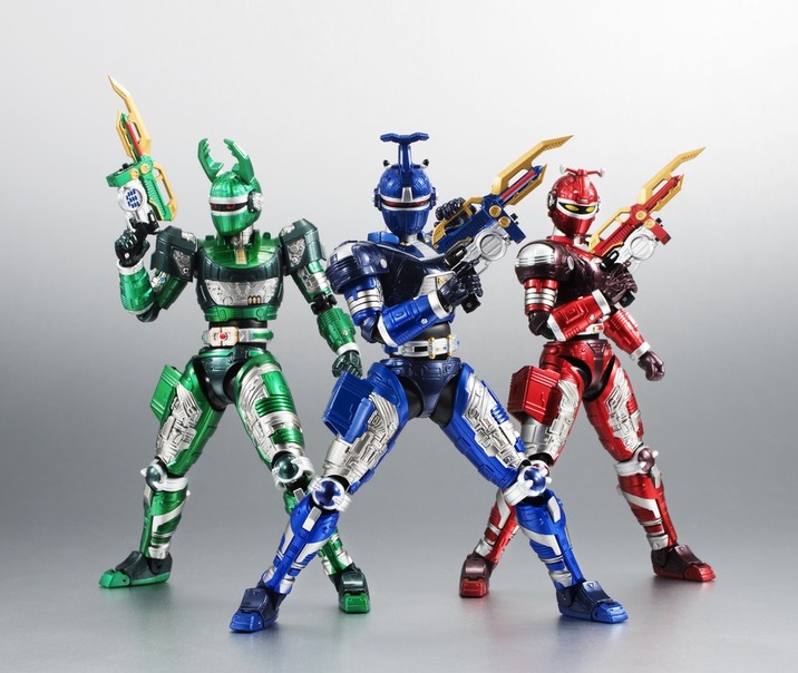 セット品】 S.H.Figuarts ブルービート ジースタッグ＆レッドル 「重甲