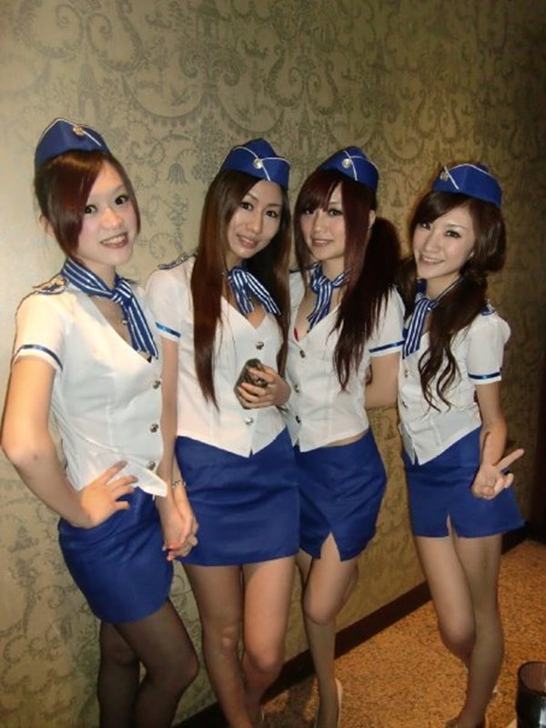 コスプレセクキャバ嬢のお仕事中写メ
