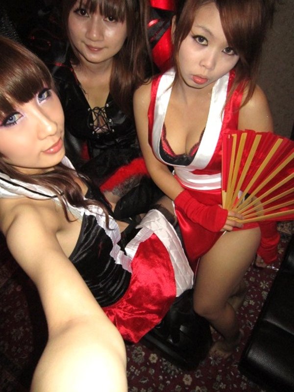 コスプレセクキャバの風俗嬢が公開したお色気写メ (8)
