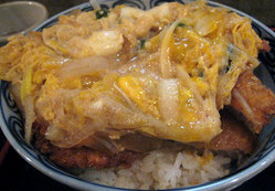番馬亭のカツ丼