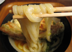 山越うどん店のうどん