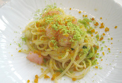 甘エビのパスタ