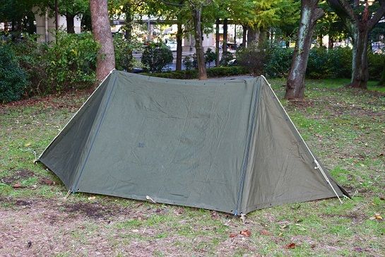 PUPテント US Used 両面開放製作済 コットンテント パップテント A1