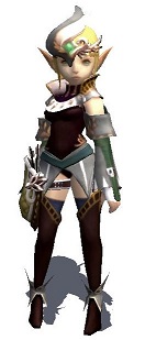 Black Sylvan Flame Set