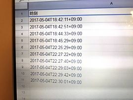 記録テスト