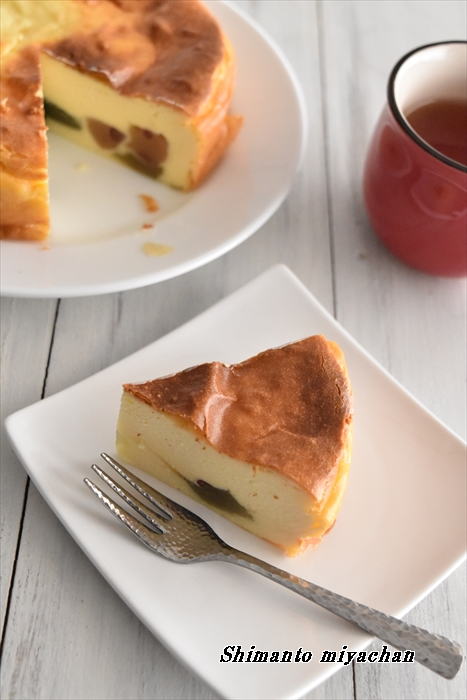 ひとくちで2度美味しい ようかんチーズケーキ 四万十住人の 簡単料理ブログ Powered By ライブドアブログ