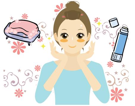 美肌イラスト