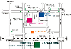 西戸山地図