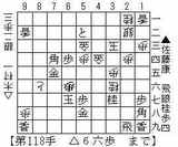 佐藤−木村戦第66期A級最終局緊迫の盤面