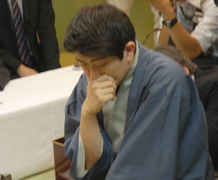 名人失冠後の森内俊之