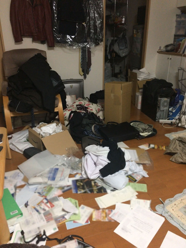 部屋before