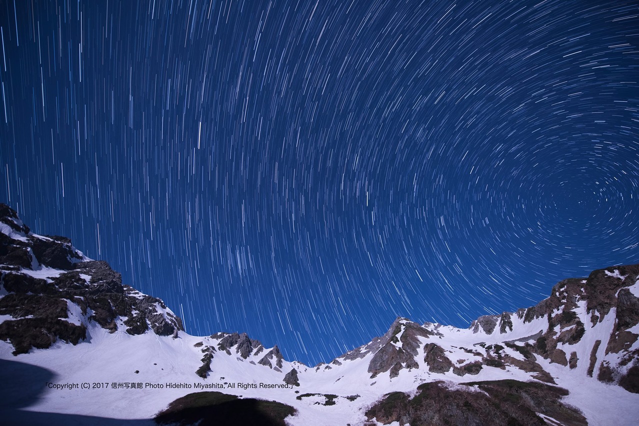 涸沢の夜