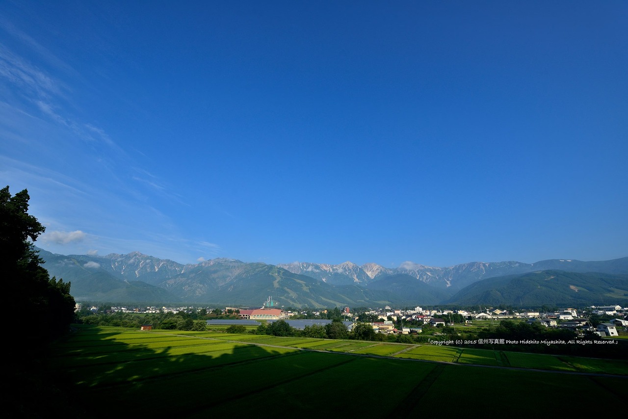 白馬村からの後立オールスター