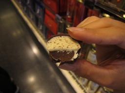 チョコレート試食