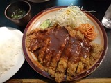 ビーフカツランチ@くろんぼ