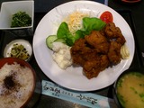 鶏の唐揚げ定食@玉乃家