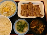 牛焼肉ラージ定食@松屋