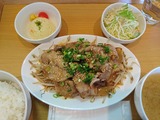 豚もやし味噌定食@OJARI