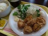 唐揚げ定食@バディ