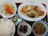 八宝菜定食@来々軒