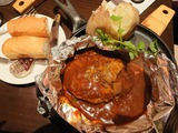 百年洋食ハンバーグステーキAセット@東洋亭