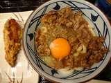 牛すき釜玉@丸亀製麺