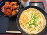 鶏唐丼セット@玉屋
