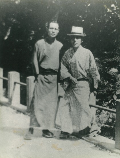雨情と漾太郎(トリ)