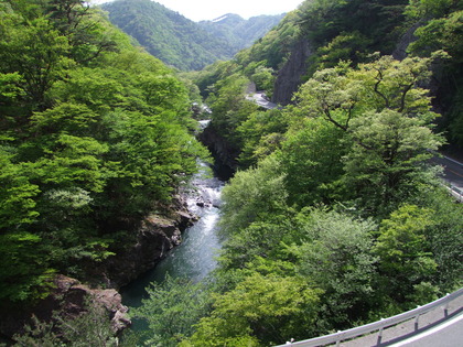 初夏の塩原渓谷
