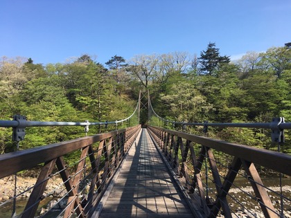 七ツ岩吊橋