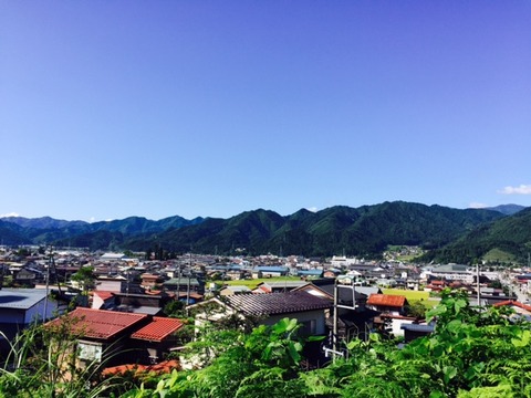 吉城高校下からの風景20170901
