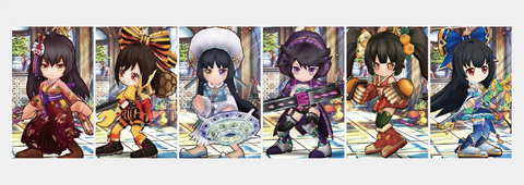 【白猫】マールほか色々なキャラの黒髪コラ作ってみたwww白猫は黒髪キャラ少ないよな【プロジェクト】