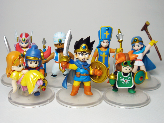 ドラゴンクエストキャラクターフィギュアコレクション ロトの伝説編３　全７種セット ドラゴンクエスト キャラクターフィギュアコレクション ロトの
