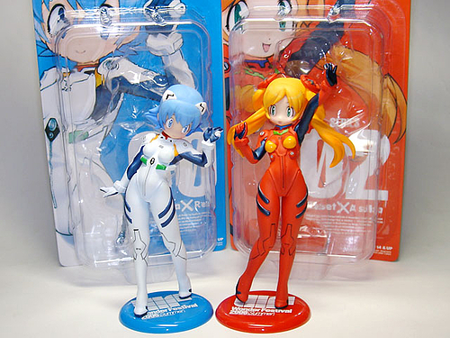 新品●2006夏WF限定 吉崎観音xエヴァンゲリオン コラボ品 綾波レイ アスカ 2006夏ワンフェス限定 吉崎観音xエヴァンゲリオン コラボ アスカ