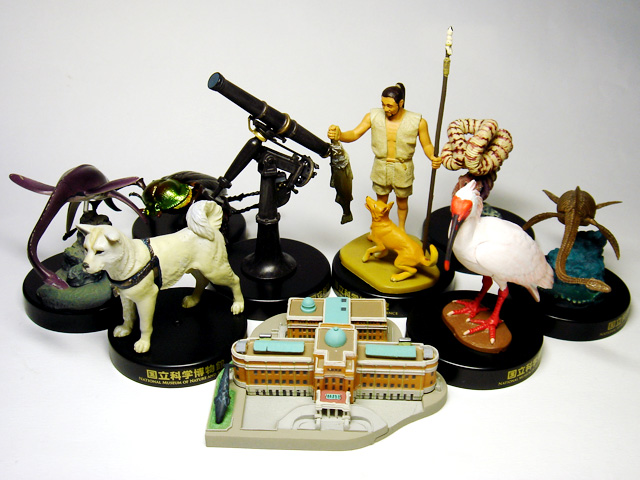 海洋堂の新作続々。「国立科学博物館 カプセルミュージアム」レビュー