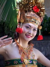 バリ美人の笑顔